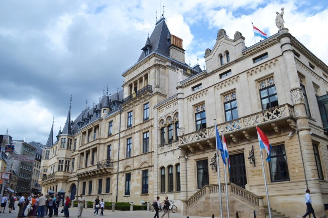 The Palais Grand Ducal of Luxembourg